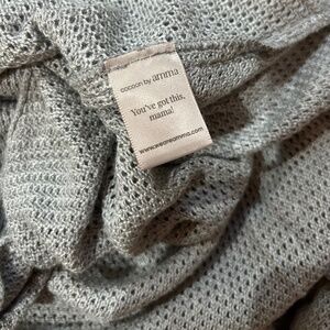 Amma Breastfeeding Cover Shawl Grey OS